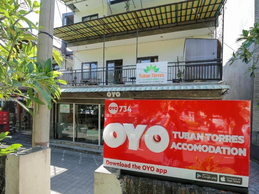 Oyo 734 Tuban Torres Accomodation Kuta  Bagian luar foto